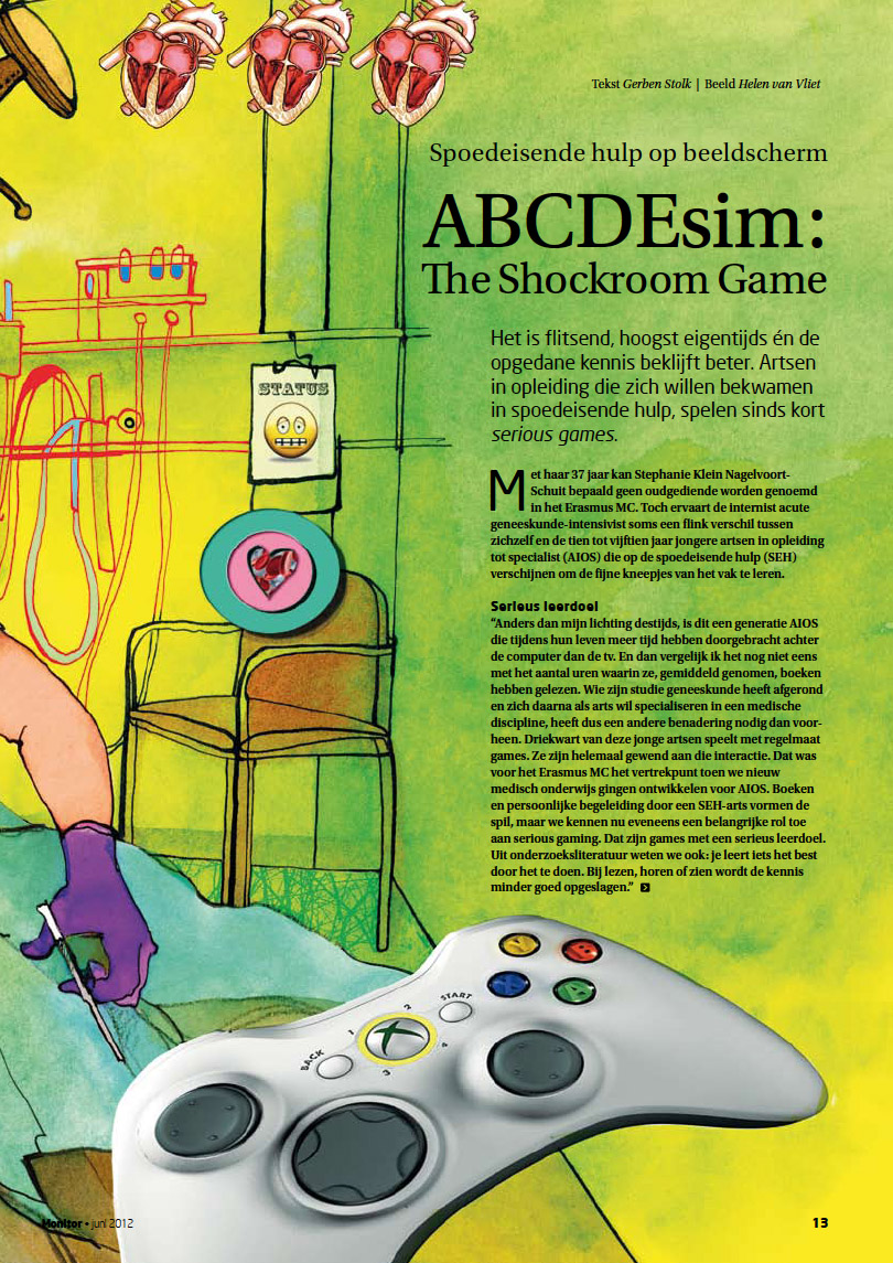 abcdeSIM in Monitor